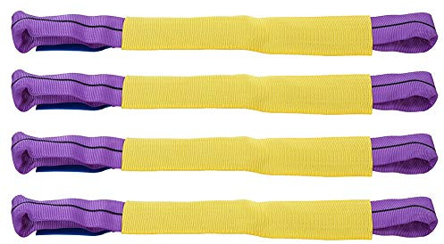 Sangle d'Arrimage 5 x 50cm, Kit de Fixation en Matériau Souple, 4 Pièces, pour Moto, Voiture, Porte Vélo