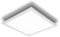 IMPTS LED Deckenlampe Unltra Flach Quadratisch Panel Deckenleuchte Warmweiss 30x60cm 16W 2600LM für Büro Küche Badezimmer Wohnzimmer