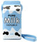 QiMing Pure Milk Box CrossBody Portemonnaie-Tasche,PU-Handy-Schultertasche für Frauen Mädchen(ChunNN)