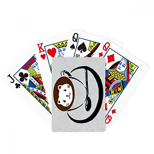 Illustration tasse à café - Joli motif de chat - Jeu de cartes magiques - Jeu de société amusant