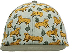 Sterntaler Jungen Baseball-Cap Tiger Baseballkappe, mittelgrün, 53