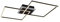 Reality Leuchten LED Deckenleuchte Arribo R62843132, Metall Schwarz matt, inklusiv 29 Watt LED und 6.5 Watt LED, Fernbedienung