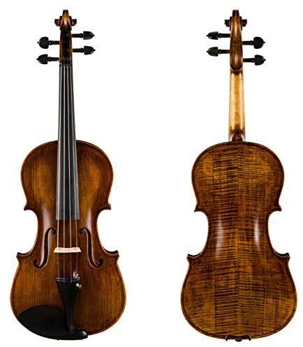 Anfänger Professionelle Ganze Bretter Violine Musikinstrument Mit Ebenholzbeschlägen Steg Violinbogen Erwachsene Violine (Color : 1/8)