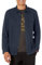 John Varvatos Herren Marshal Langarmshirt, Blau - Twilight Blue, Mittel