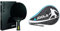 JOOLA Profi Tischtennisschläger Infinity Carbon, ITTF genehmigter, Wettkampf Tischtennis-Schläger, 29,5 x 18 x 3,5 cm, Schwarz & Unisex – Erwachsene TT-Hülle Pocket Schlägerhülle, Blue, One Size