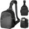 K&F Concept Kameratasche, Kamera Sling Tasche Schultertasche Fotorucksack Klein, Wasserdichter Kamerarucksack, Verstellbarer Schultergurt Kamera Rucksack für DSLR/SLR Kamera Objektiv