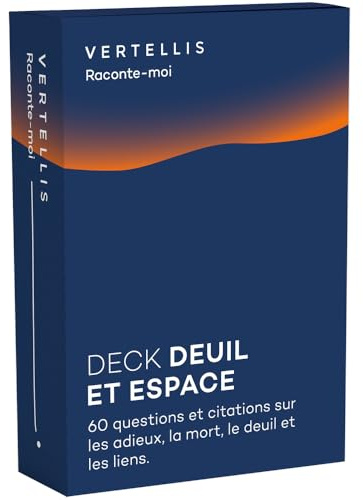 Vertellis Beruhigendes Kartenspiel – 60 Fragen und Zitate für Abschied, Trauer und Verbindung – Licht und Unterstützung in dunklen Momenten
