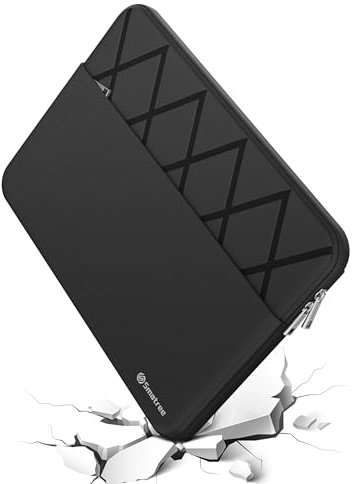 Smatree Housse de protection pour ordinateur portable HP Envy x360 2 en 1 16t-ac000, HP avec poche pour accessoires, fermeture éclair YKK, design super coin breveté (E602)