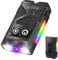 BORUiT EV15 Mini Torch with 365nm UV Light, 1000 Lumen 18 Modes Rechargeable EDC Lamp, LED Flashlight with Clip, IP65 Waterproof, Magnetic Base, for Camping, Outdoor, Working, Emergency