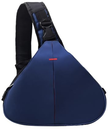 Orolotay DSLR Shoulder Camera Bag Waterproof Travel Small Photography Bags Triangle Sling Bag for Digital Camera C