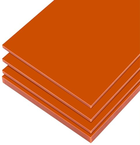 1 Stück Verbundisolations-Brettschichtholzplatte, 1–20 mm dicke Isolier-Phenolharzplatte, antistatische und hochtemperaturbeständige Platten(100x100x15mm)
