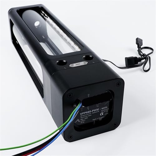 1psc DX5-240 Water Cooling ARGB Tank Combo D5 Pump,Reservoir With Bracket,+5V 3PIN Motherboard,White,Black(Black With Ocool D5)