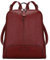 S-ZONE Damen Rucksack Echtes Leder 14 Inch Laptoptasche Casual Mode Elegant Rucksackhandtasche Schultertasche Stadtrucksack Reisetasche Tagesrucksack Schulrucksäcke für Frauen Mädchen