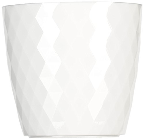 Don-Plast Dcrl 18 Cristal Pot de Fleurs 180 x 170 mm Blanc 30 x 18 x 17 cm