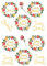 Oblique-Unique® Temporäre Klebetattoos JGA Hochzeit Junggesellinnenabschied Tattoo Set Braut - Team Braut mit Rosenkranz Gold