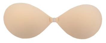 Bye Bra Invisible Bra Unsichtbar Klebe-BH, Selbstklebender BH für das Tragen von rückenfreie Outfits, wiederverwendbar bis zu 50 mal, Körbchenegröße B, Hautfarbe