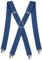 Pierrot Hosenträger für Herren Breit Made in Germany/France - Ultrastarker Gummizug & 4 Extra Starke X-Clips - Verstellbare Länge bis zu 130cm - Garantie auf Lebenszeit