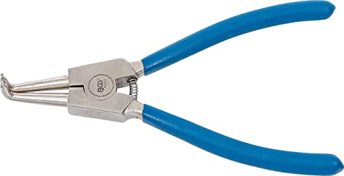 BGS 447-1 | Pinza ad anelli elastici | angolata | per anelli elastici esterni | 175 mm | pinza seeger | antiscivolo