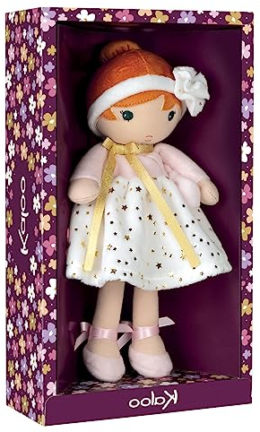 KALOO - Tendresse Weiche Baby Puppe - Valentine Meine erste Schmusepuppe - Stoffpuppe Medium 25 cm - Baby Spielzeug - Ab Geburt, K963657
