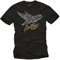 MAKAYA Mechaniker T-Shirt Herren - Zündkerze Good Times - Schwarz Geschenke für Autofans Größe L