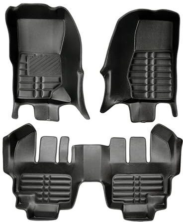 fussmattenprofi.com Auto Fussmatten Kompatibel mit Jeep Wrangler JK (4 Türig) Baujahr 2006-2018 I 100% Passgenau Geruchlos Allwetter Fussraumschale I 5D Premium TPE Fußmatten Set