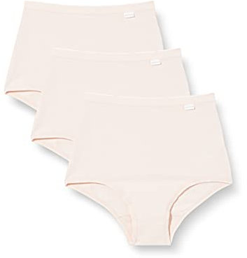 SANS COMPLEXE Femme Simplement Coton B_61ah35 Culotte, Rose Pivoine d'argent, 46-48 EU