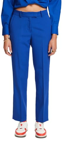 ESPRIT Damen 024ee1b316 Hose, 410/Bright Blue, 34W x 32L