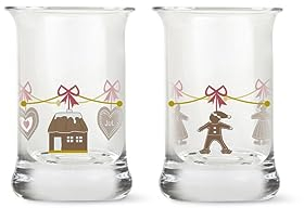 Holmegaard [W] Christmas Weihnachtsschnapsglas 2023 3 cl multi 2 Stck.