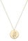 Jenosy Kette Damen Gold Kette mit Geburtsblumen August Personalisierte Kette mit Blume Zarte Kette mit Klatschmohn Anhänger Hypoallergene 18K Vergoldete Kette Modeschmuck für Frauen und Mädchen