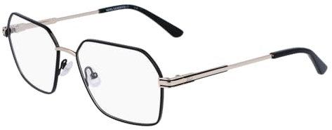 Karl Lagerfeld Unisex KL349 Sunglasses, 001 Black, 55