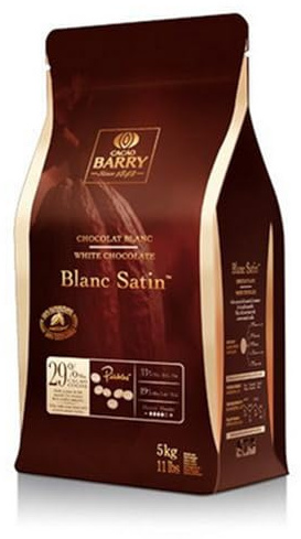 Cacao Barry Chocolat blanc Satin 29.2% 5 kg