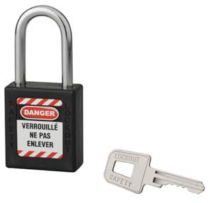 THIRARD - Cadenas de consignation 40 anse 38mm Noir MV A2