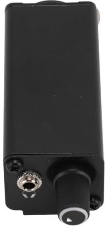 In Ear Monitorverstärker mit Taillenclip, Kopfhörerverstärker mit XLR Eingang, 3,5 mm Stereo Klinkenstecker, Lautstärkeregler, Persönliche Verstärkerlösung für Keyboarder,