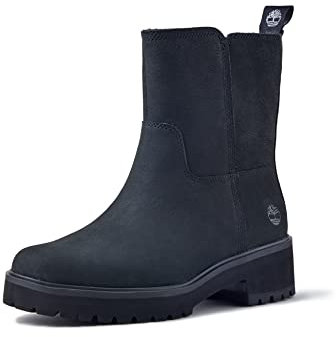 Timberland Carnaby Cool Basic Warm Pull On WR, Stivali alla Moda Donna, Jet Black, 41.5 EU
