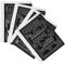 BCOATH 4 Pack Office Key Laptop Sticker Cute Retro Keyboard Tips Sheet Self-Adhesive Computer Decal