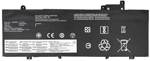 GDDGFVKV L17L3P71 L17M3P71 L17M3P72 11.58V 4920mAh 57Wh Laptop-Akku kompatibel mit Lenovo ThinkPad T480S 01AV478 01AV479 01AV480 SB10K97620