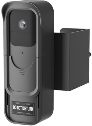 Bamberg Anti-Theft Doorbell Mount No Drill Bracket Holder for Blink Video Doorbell,Not Block Doorbell Motion Sensor Camera Mount