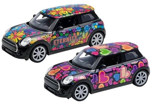 Goki Mini Cooper Spielzeugauto 1:34-39 Modellauto für Kinder