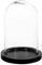 Atmosphera - Cloche - Verre et Bois - Transparent - H26 cm