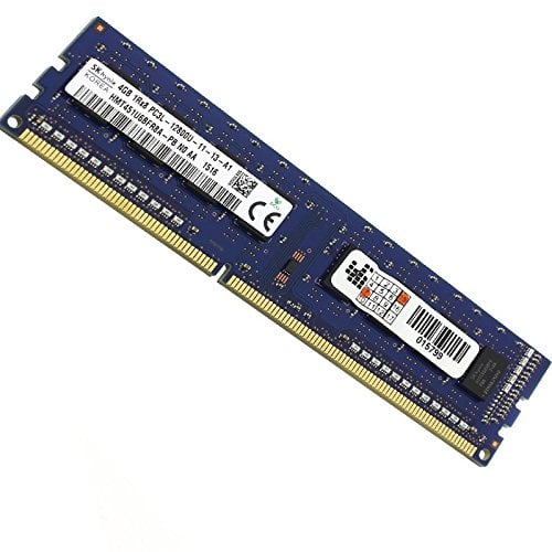HYNIX 4 GB RAM PC Desktop HMT451U6BFR8A-PB DIMM DDR3 PC3-12800U 1600 MHz 1Rx8 CL11