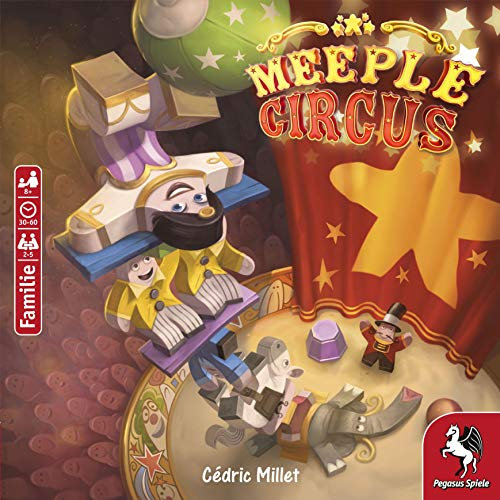 Pegasus Spiele 57022G - Meeple Circus (deutsche Ausgabe)