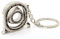 VmG-Store Rotor - Porte-clés en forme de moteur à piston rotatif - Argent mat