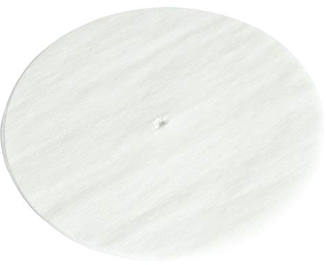 Sana-Kannenvliesfilter Ø 300mm mit Loch, 100 Stück