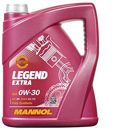 1 x 5 Liter, MANNOL Legend Extra 0W-30 MB 229.51 Motoröl