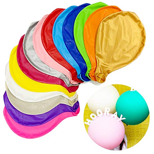KATELUO Grosse Luftballons Bunt -15 Stück 39 Zoll Helium Luftballon, Latex Riesige Ballon Dekoration für Taufe Babyparty Hochzeit Geburtstag Kinder Party Festival (15 Farbe)