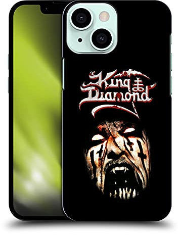 Head Case Designs Offizielle Zugelassen King Diamond Puppet Master Face Poster Harte Rueckseiten Handyhülle Hülle Huelle kompatibel mit Apple iPhone 13 Mini