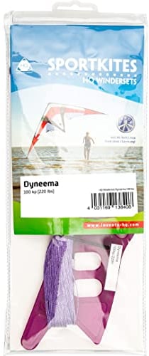 HQ 12060102 - Dyneema Winderset, Hi-tech 100kp Dyneema-Leinen (violett) 2x35m auf Winder, Made in Germany, Zubehör