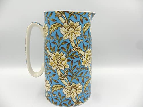 William Morris Blue Anemone Design Large jug for The Abbeydale Collection