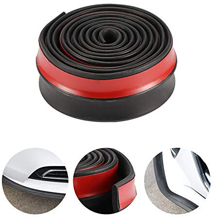 Protector Paragolpes Trasero, 2.5M Protector de Parachoques Autoadhesivo Pegatina Protector Parachoques de Coche, Accesorios Exteriores de Coche Adecuado para la Mayoría de los Coches