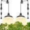 Led Pflanzenlampe Vollspektrum,Grow lampe,Pflanzenlicht E27,Grow Light mit 5m Lange Kabel,Wachstumslampe für Pflanzen für Innen,Garten,Gartenhütte